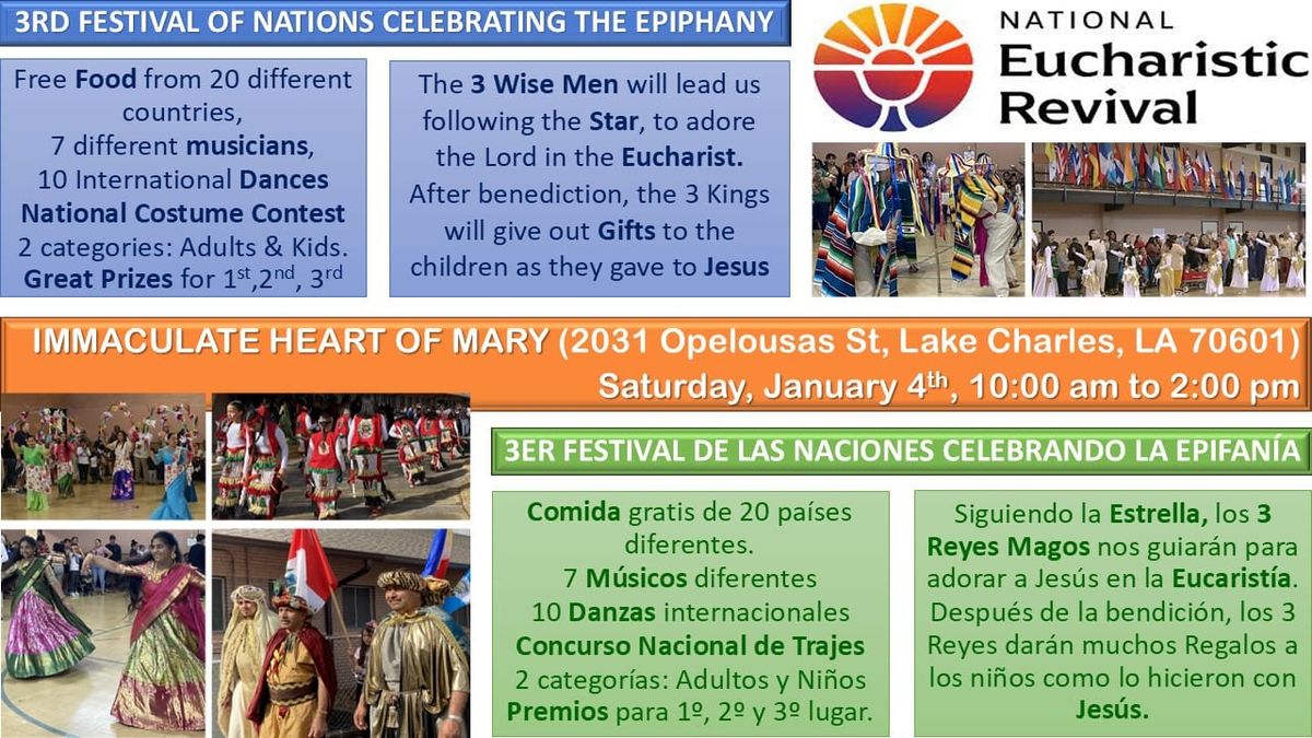 3rd FESTIVAL OF NATIONS CELEBRATING THE EPIPHANY OF THE LORD