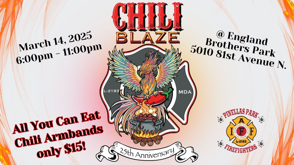 Annual Chili Blaze 2025 Chili Cook-Off: Pinellas Park Firefighters Support MDA