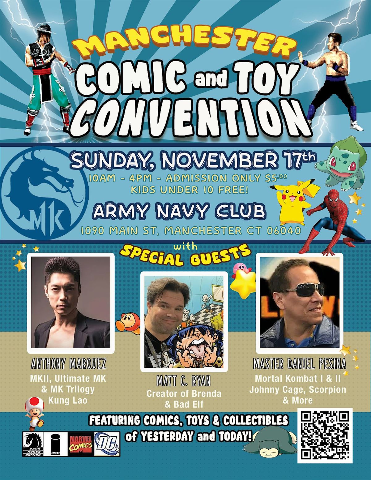 Manchester Comic & Toy Convention - FALL MCTCON!