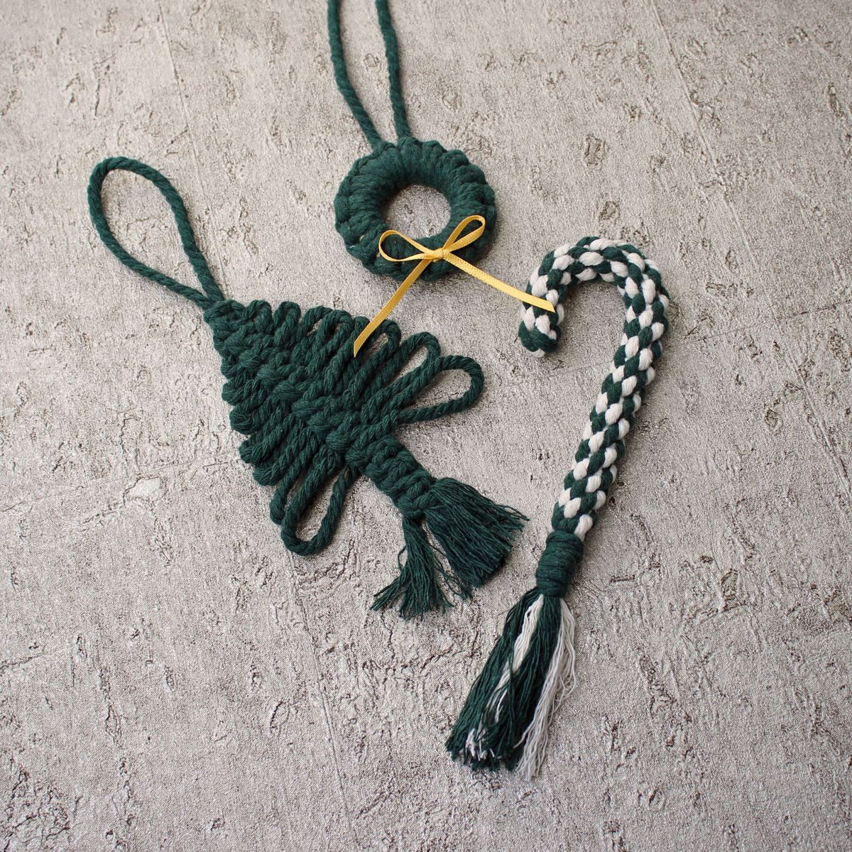 Macrame Christmas Decorations Class