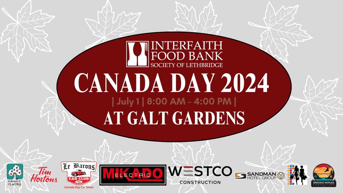 Canada Day at Galt Gardens