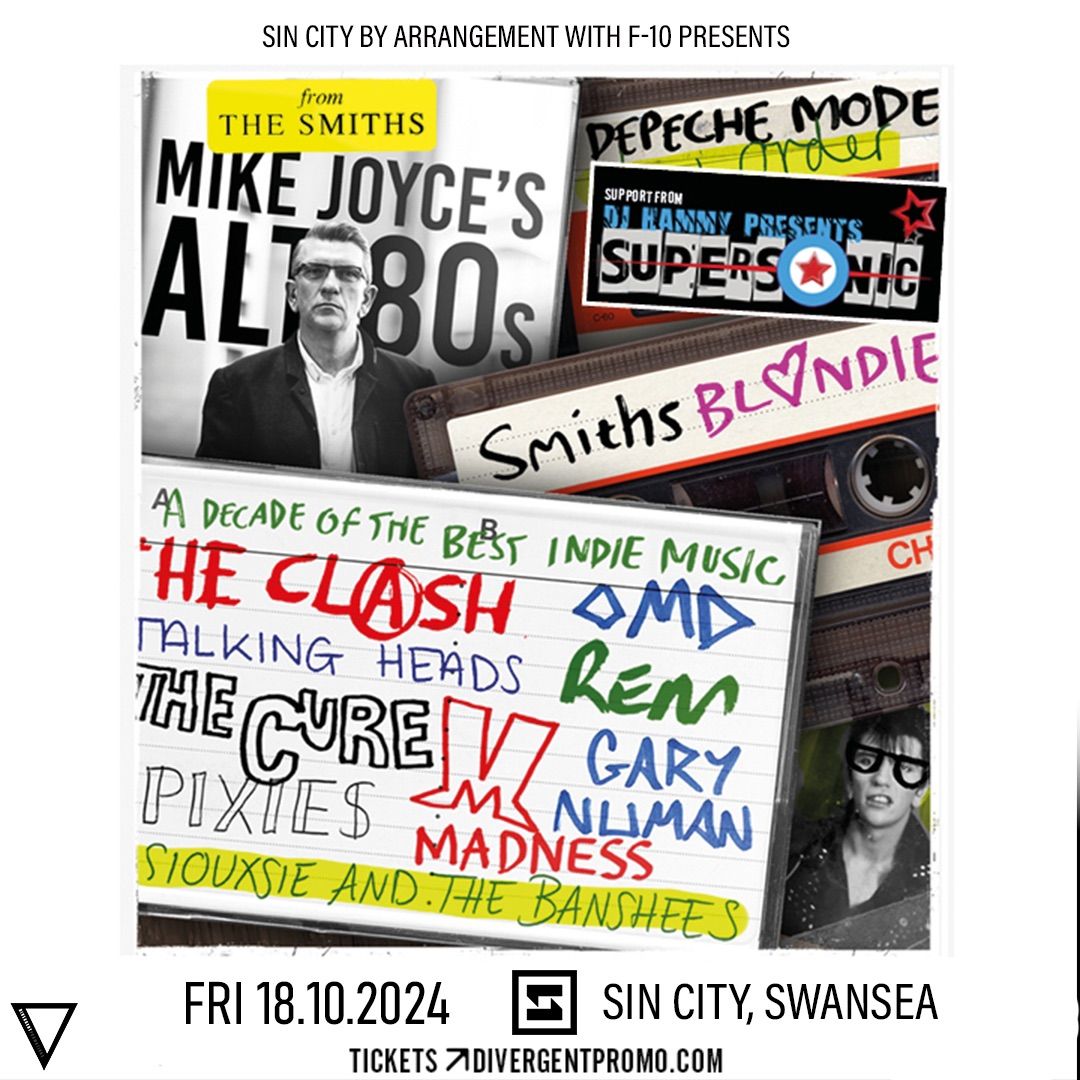 Mike Joyce presents Alternative 80s - Live in Swansea