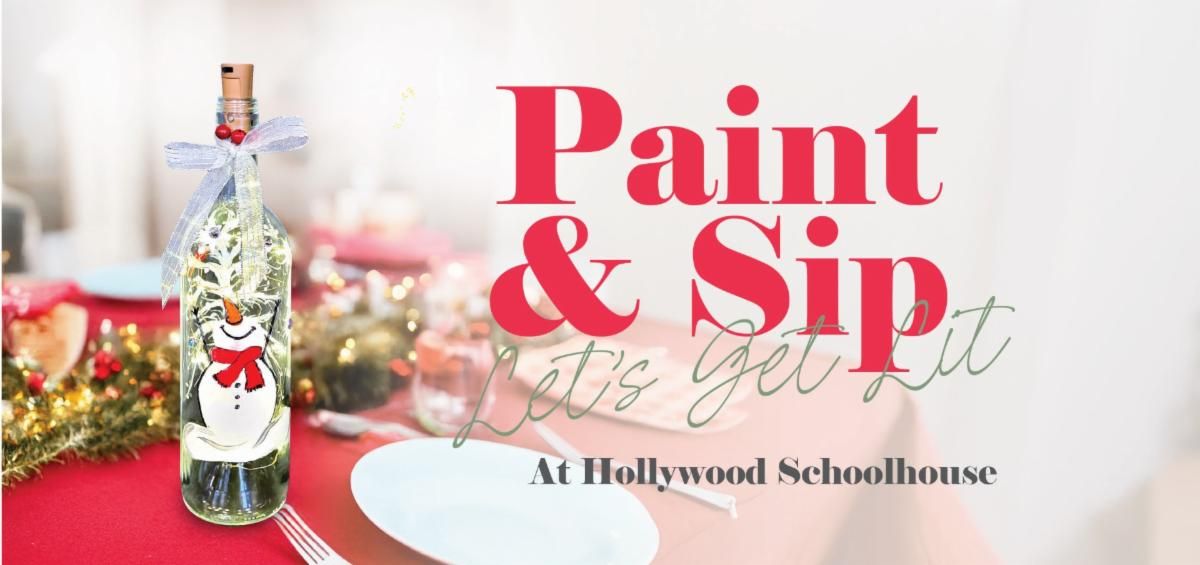 Paint & Sip - Let's Get Lit!