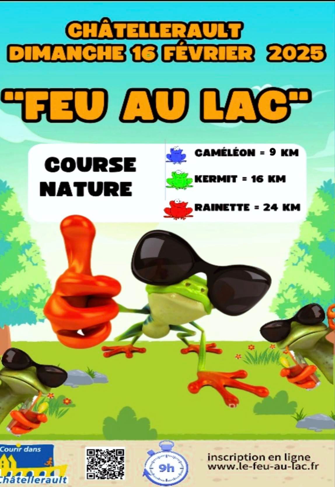 Feu au lac 