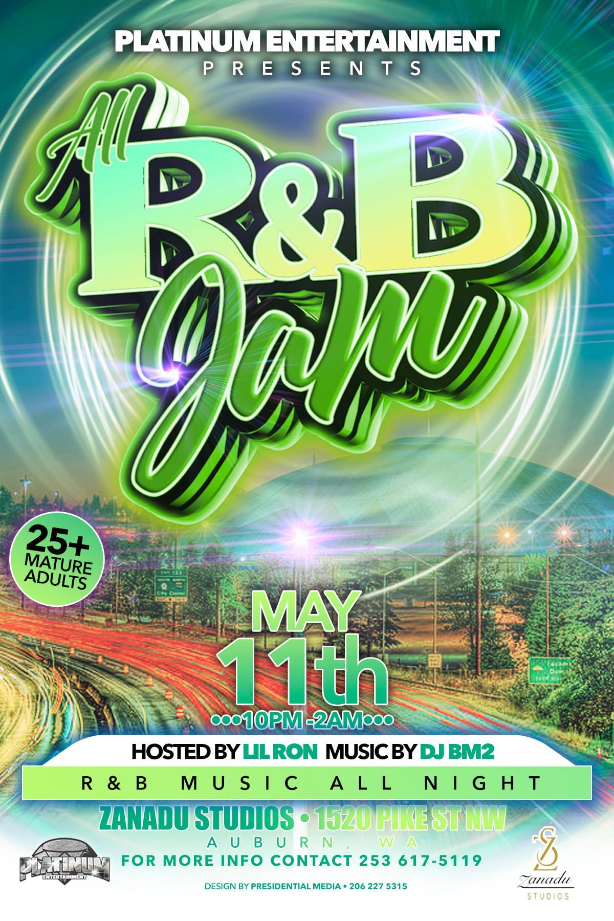 ALL R&B JAM 25+ (MAY)