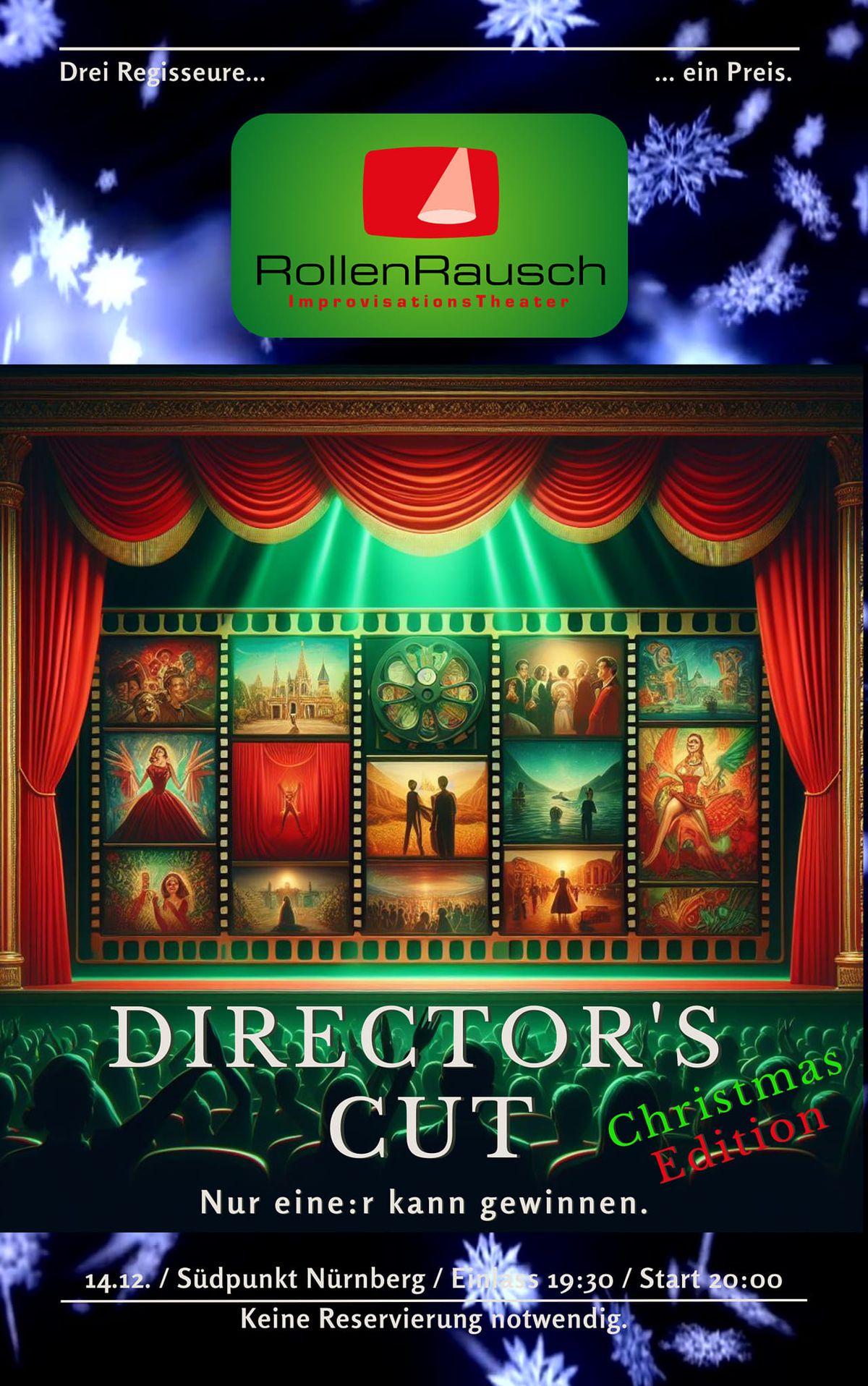 Das ist Impro. Das ist RollenRausch! - Director's Cut Christmas Edition