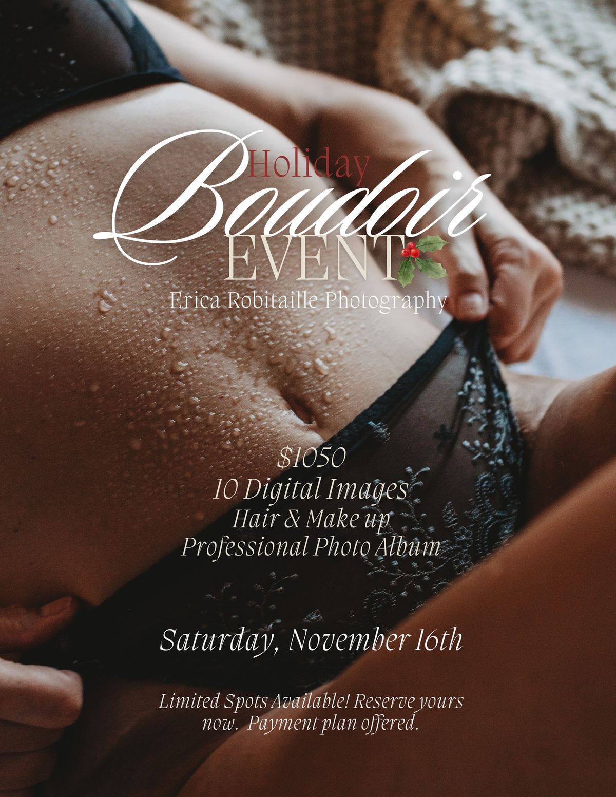 Holiday Boudoir Event 