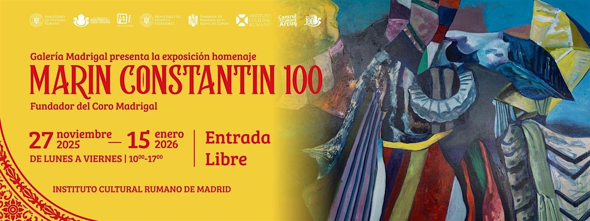 Inauguraci\u00f3n de la exposici\u00f3n \u00abMarin Constantin 100\u00bb