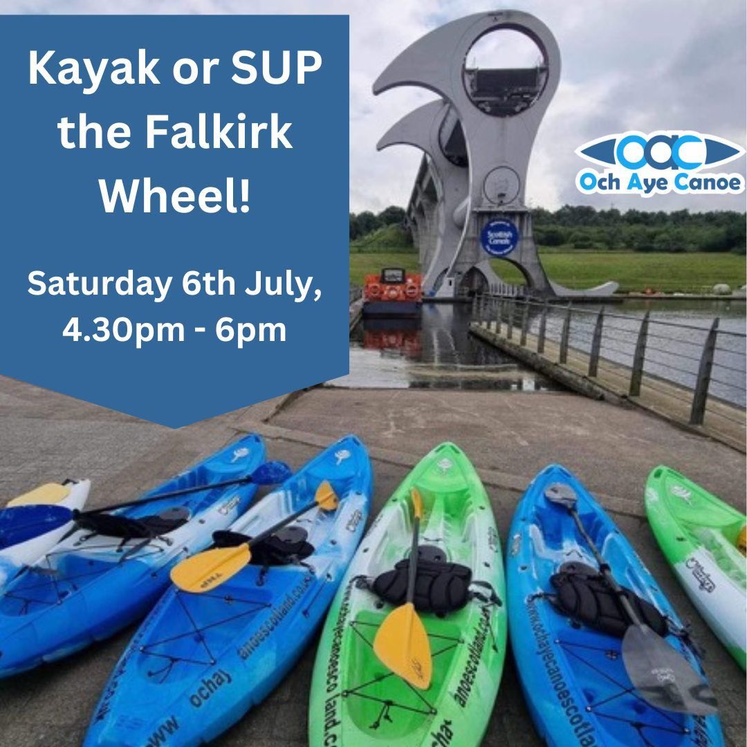 Falkirk Wheel Experience by kayak or paddleboard