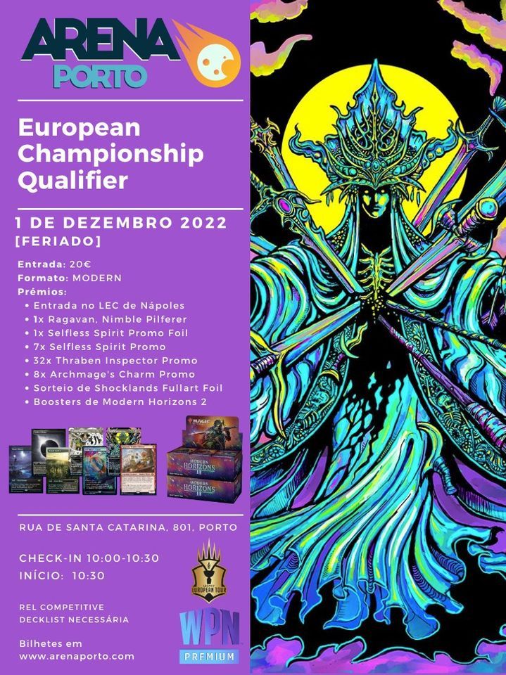 MTG European Championship Qualifier - Modern - FERIADO