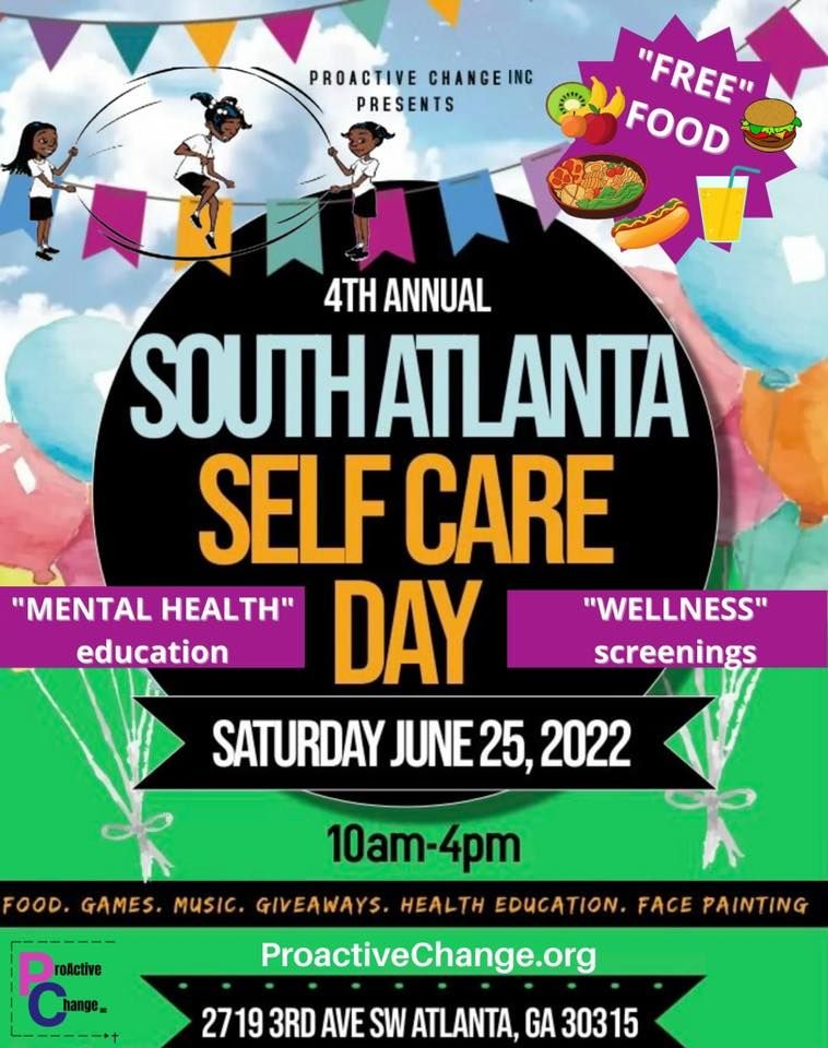 4th Annual South Atlanta Self Care Day!