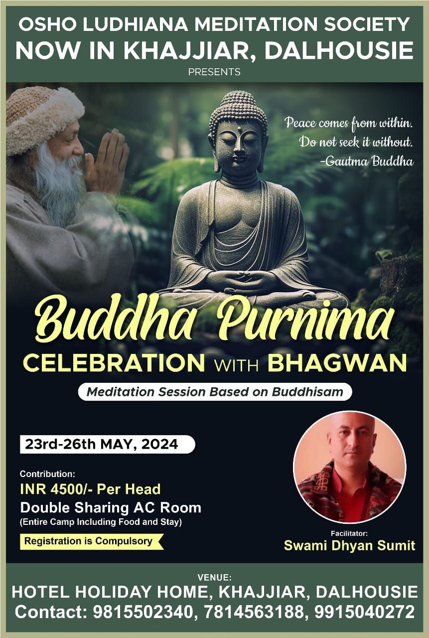 Buddha Purnima Celebration With Bhagwan 