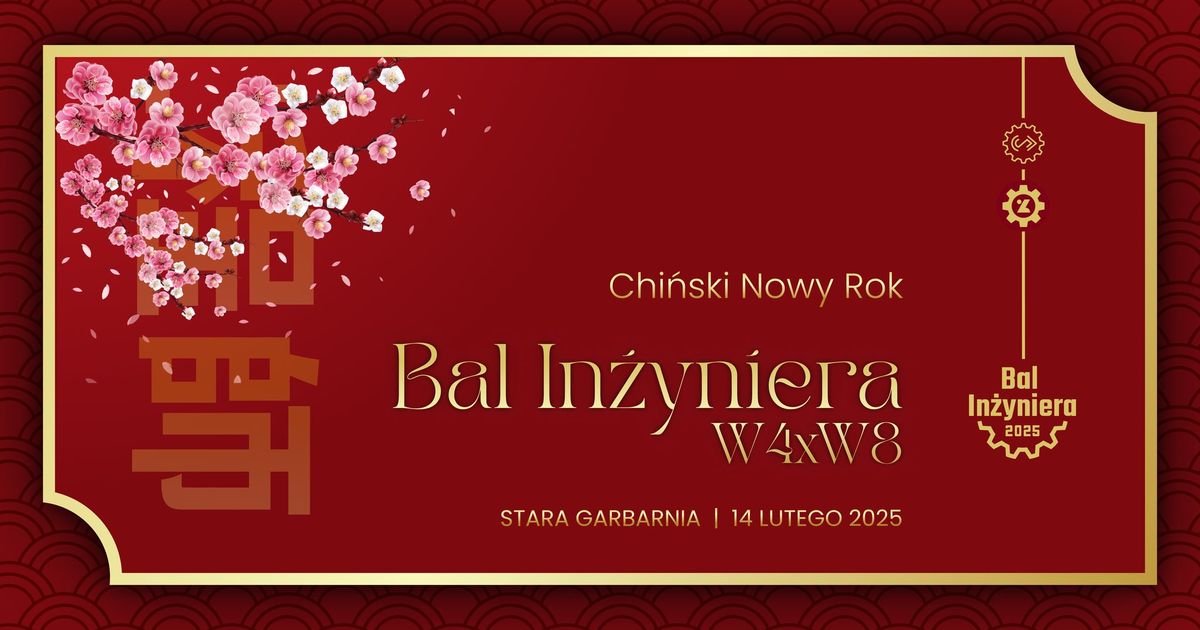 Bal In\u017cyniera W4&W8 "Chi\u0144ski Nowy Rok"