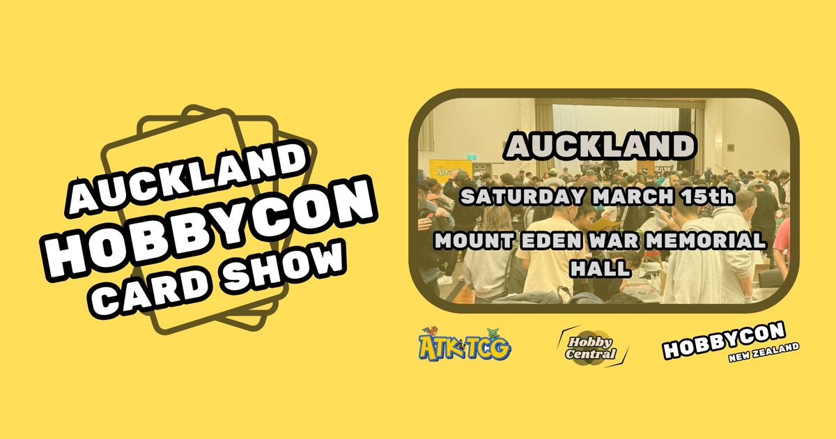 Auckland HobbyCon Card Show 