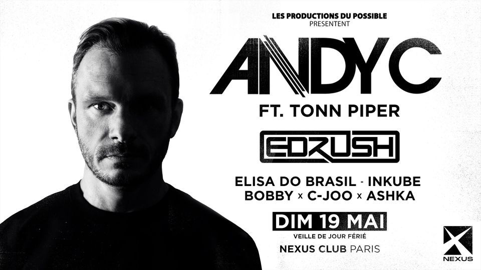 ANDY C feat Tonn Piper + ED RUSH  -  Paris !