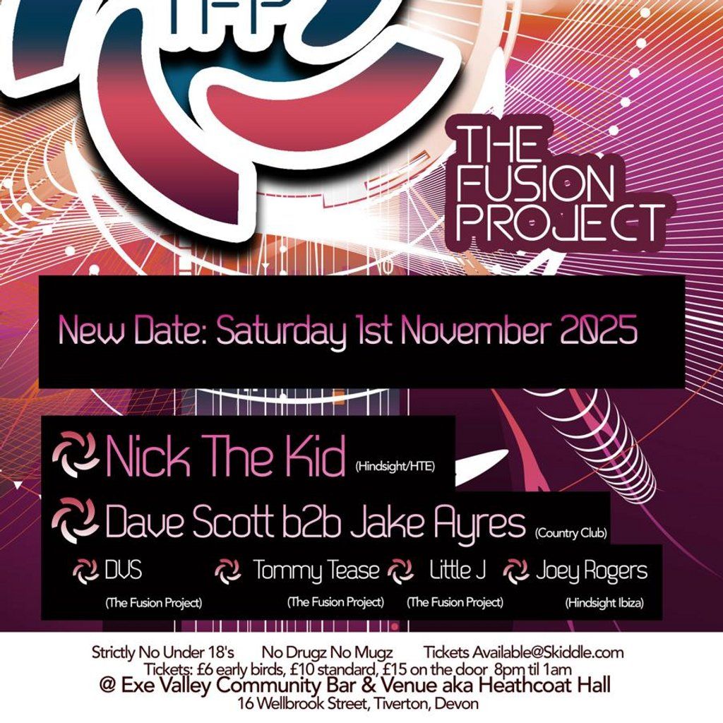 The Fusion Project @ Exe Valley Community and Sports Bar