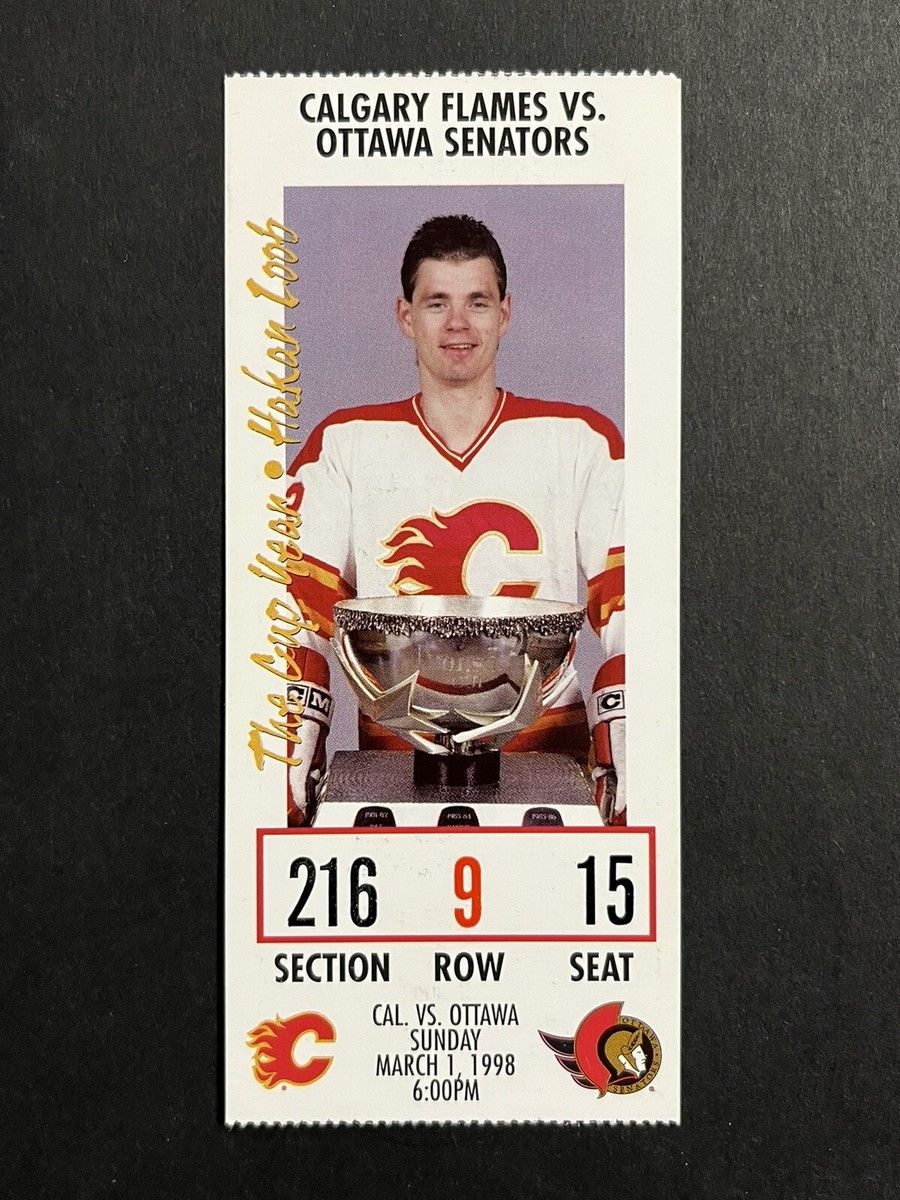 Ottawa Senators at Calgary Flames at Scotiabank Saddledome