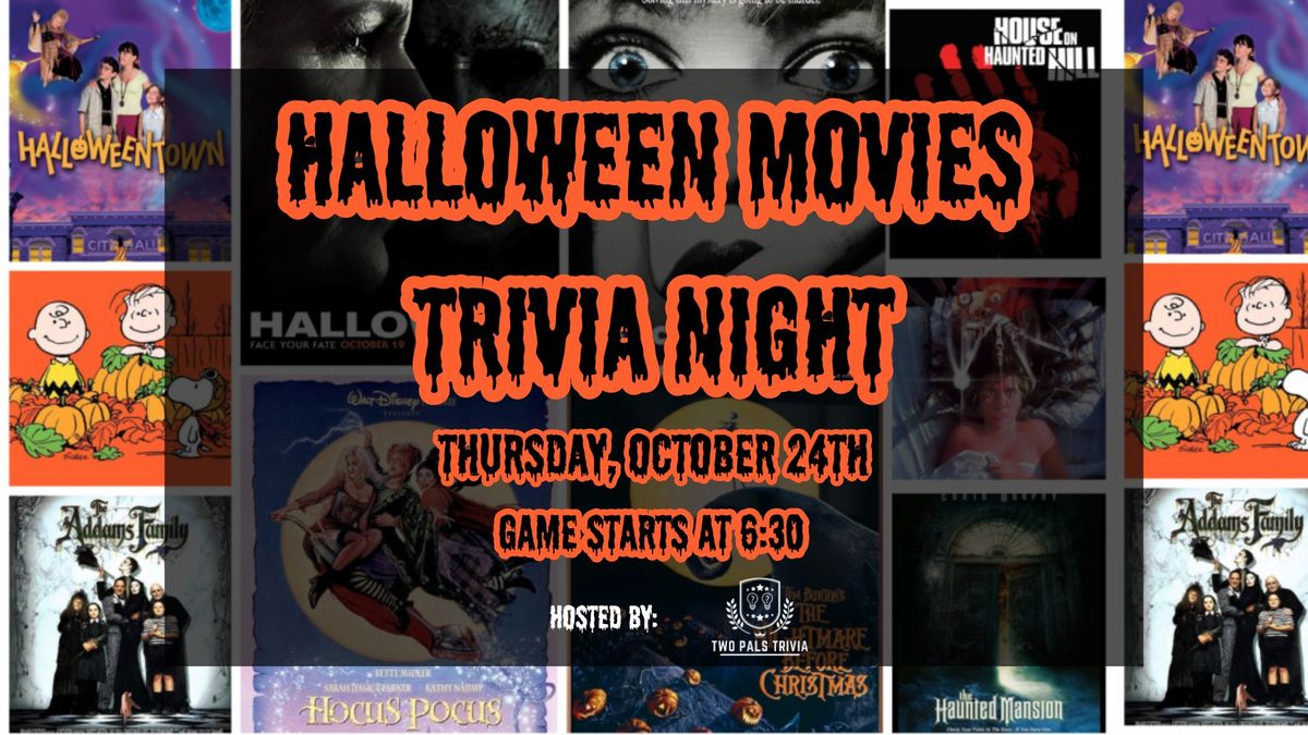 Halloween Movies Trivia Night