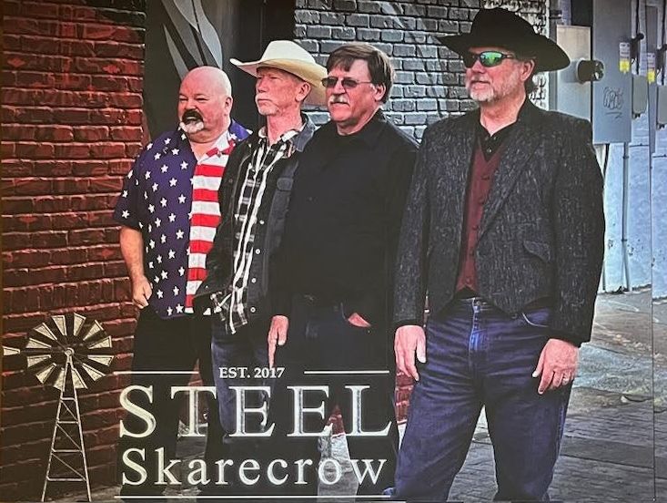 Steel Skarecrow at the Wichita Union Stockyards