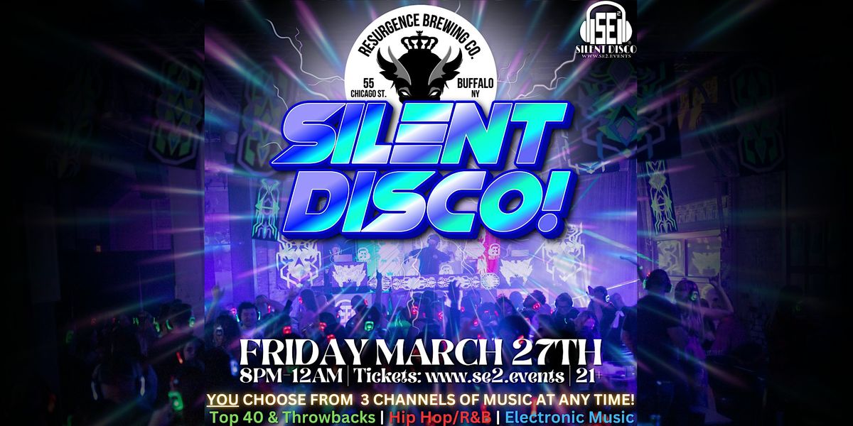 Silent Disco at Resurgence Brewing Company - 3\/27\/26
