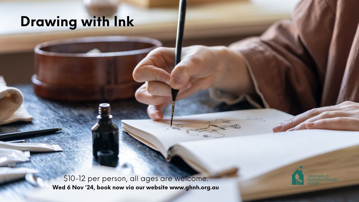 Drawing session: Ink