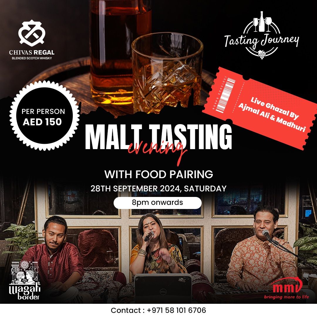 Malt Tasting with food pairing