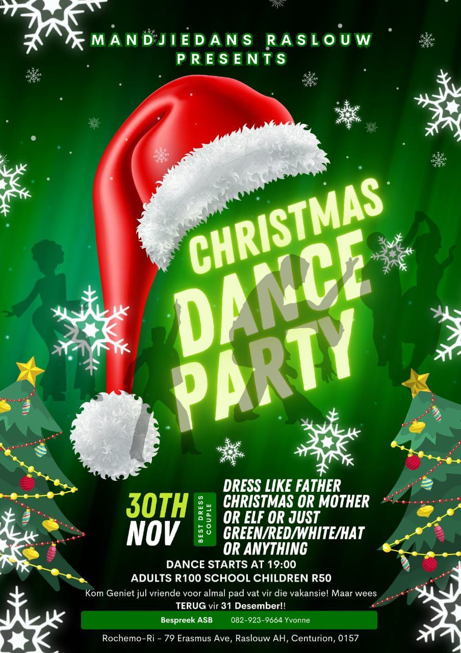 Mandjie Dans Raslouw - Christmas Dance Party 