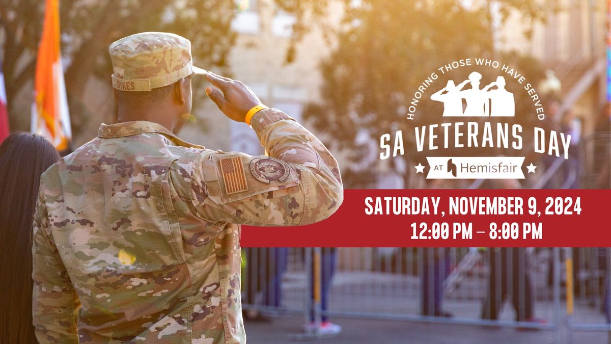 SA Veterans Day at Hemisfair