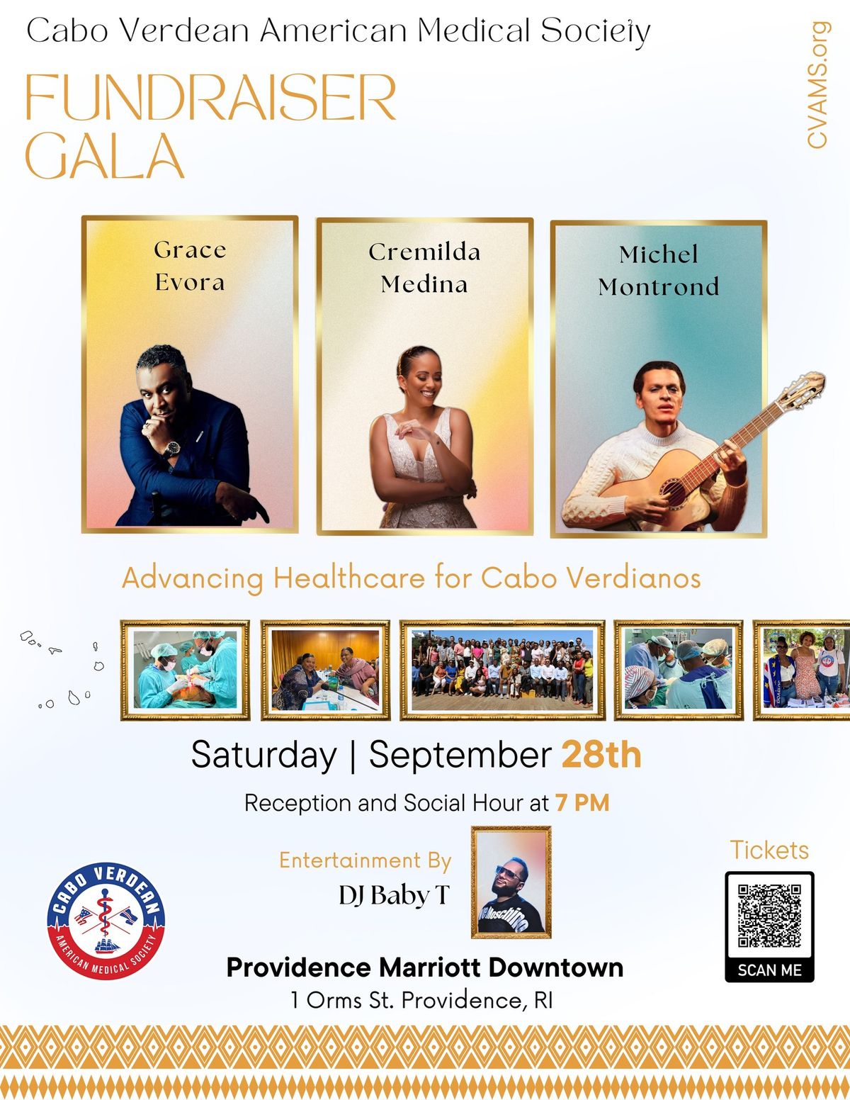 2024 Gala Fundraiser in Providence by Cabo Verdean American Medical Society