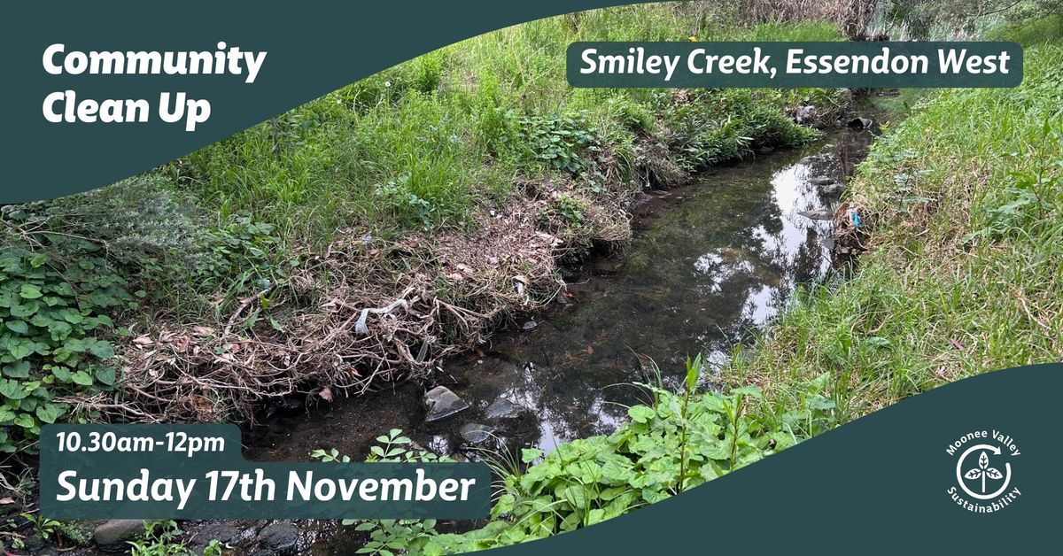 Clean Up - Smiley Creek, Essendon West