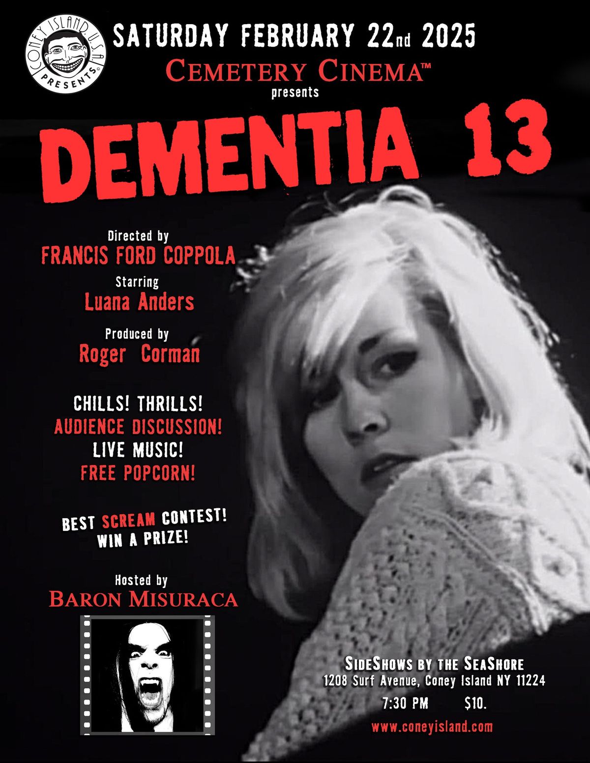 Cemetery Cinema\u2122 : Dementia 13