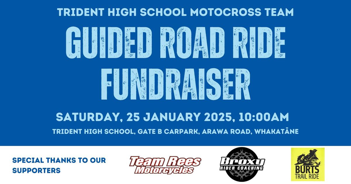 Trident Motocross Team Road Ride Fundraiser