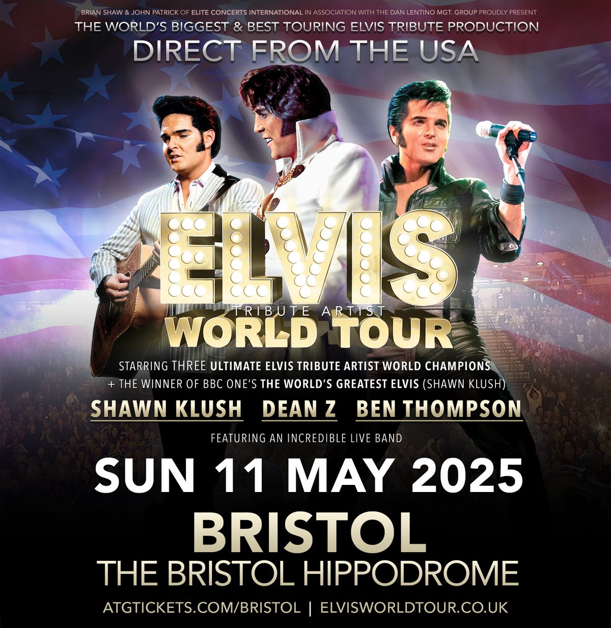 The Elvis Tribute Artist World Tour -  Bristol Hippodrome