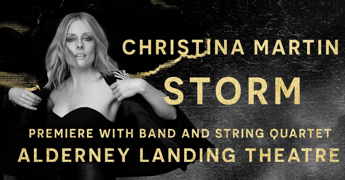 Christina Martin - Storm - Premiere with Band and String Quartet