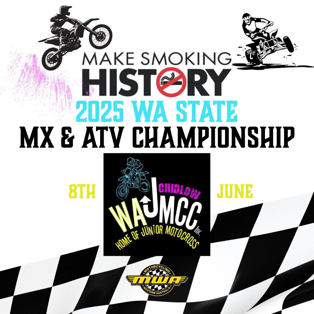 ROUND 3 JUNIORS - Make Smoking History 2025 WA State MX & ATV Championship