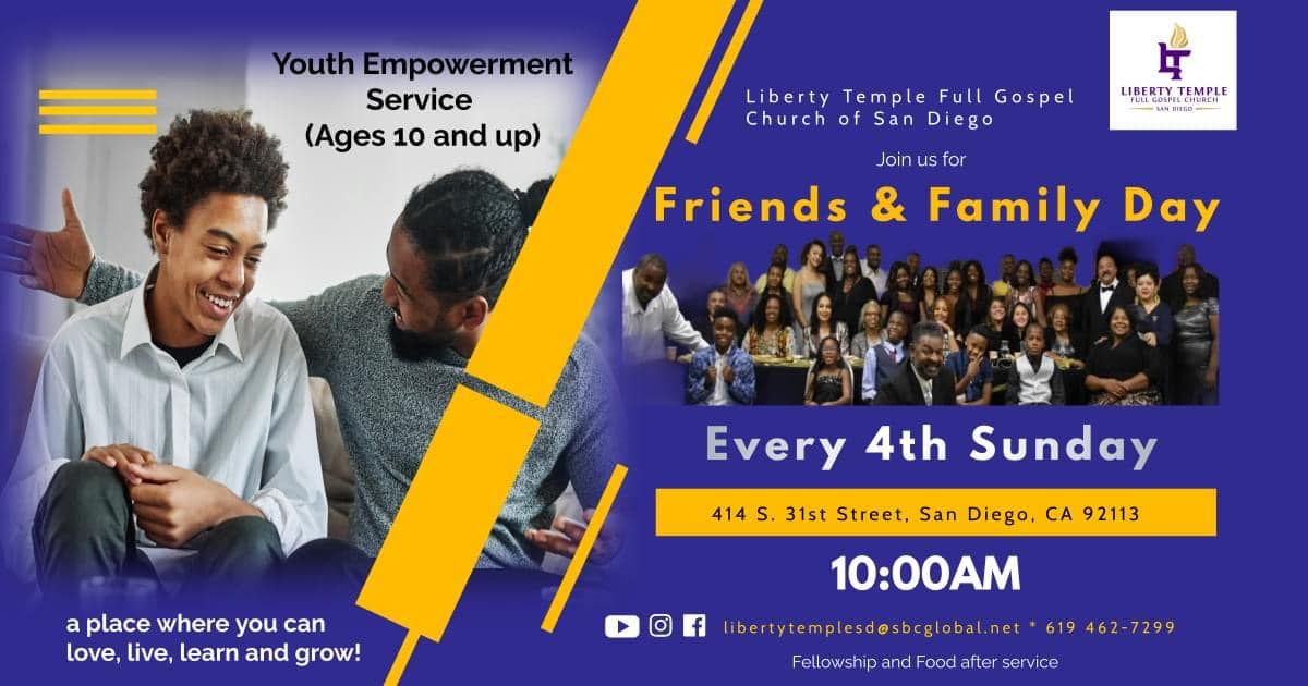 Friends & Family Day and Youth Empowerment Day