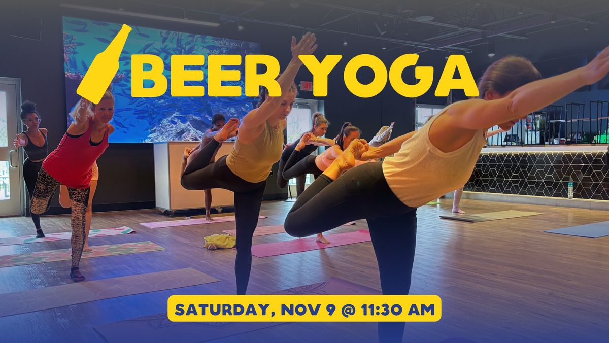 Beer Yoga 21+ 