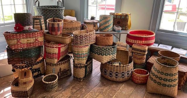 Basket Weaving at Art in Mind Studio!