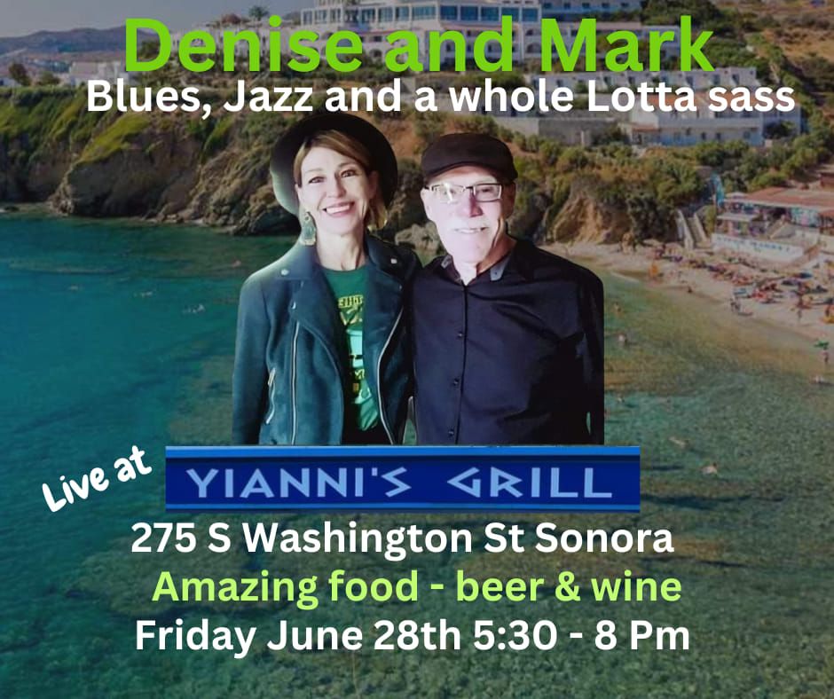 Denise Choate & Mark Gee jazz Duo at Yianni's Grill