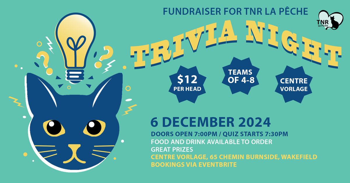 Trivia Night @ Centre Vorlage! 