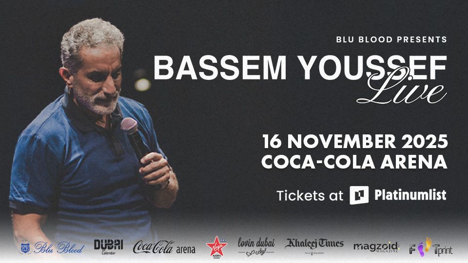 Bassem Youssef in Dubai