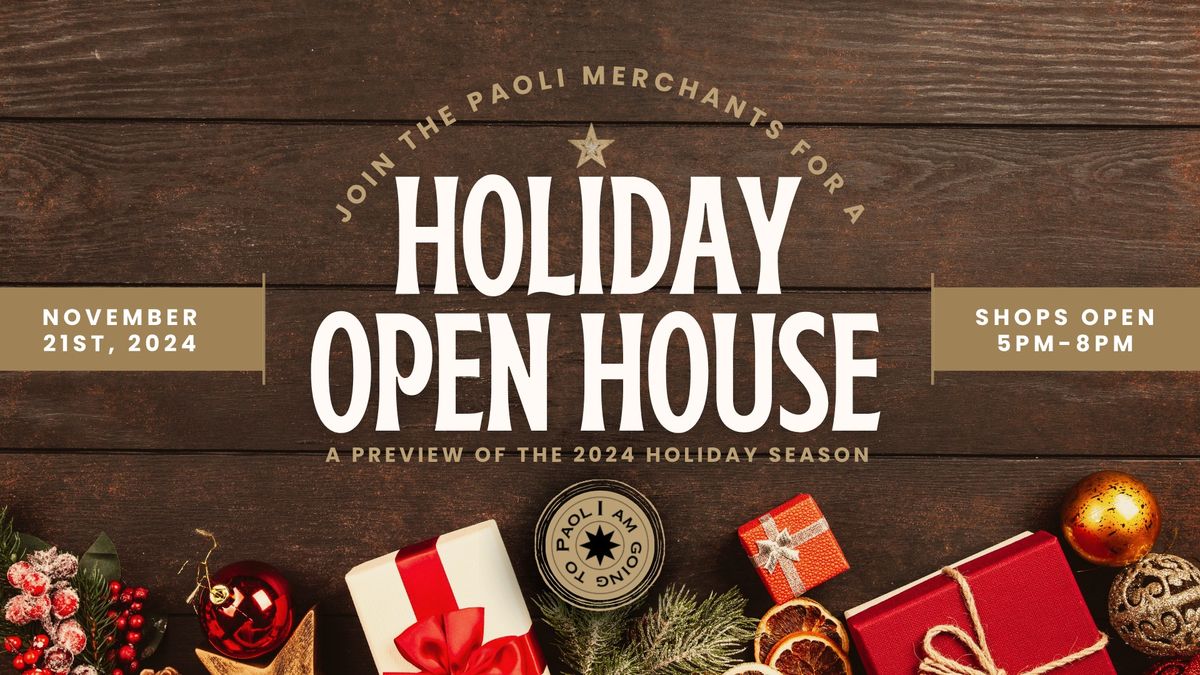 Paoli Holiday Open House