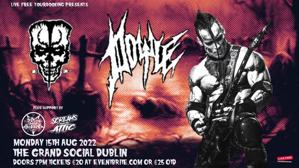 Doyle from the Misfits at The Grand Social Dublin 15\/8\/22
