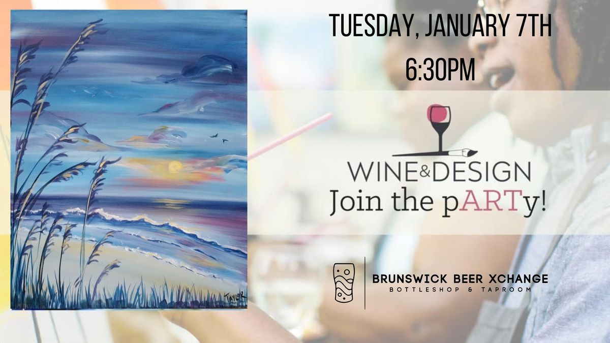 Wine & Design at Brunswick Beer Xchange!