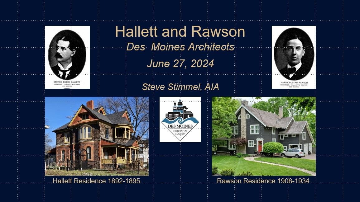 Hallett and Rawson Architects Program