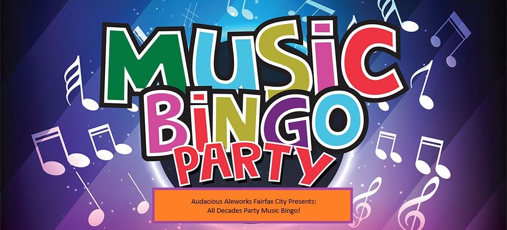 Music Bingo: Party Music from all Decades!