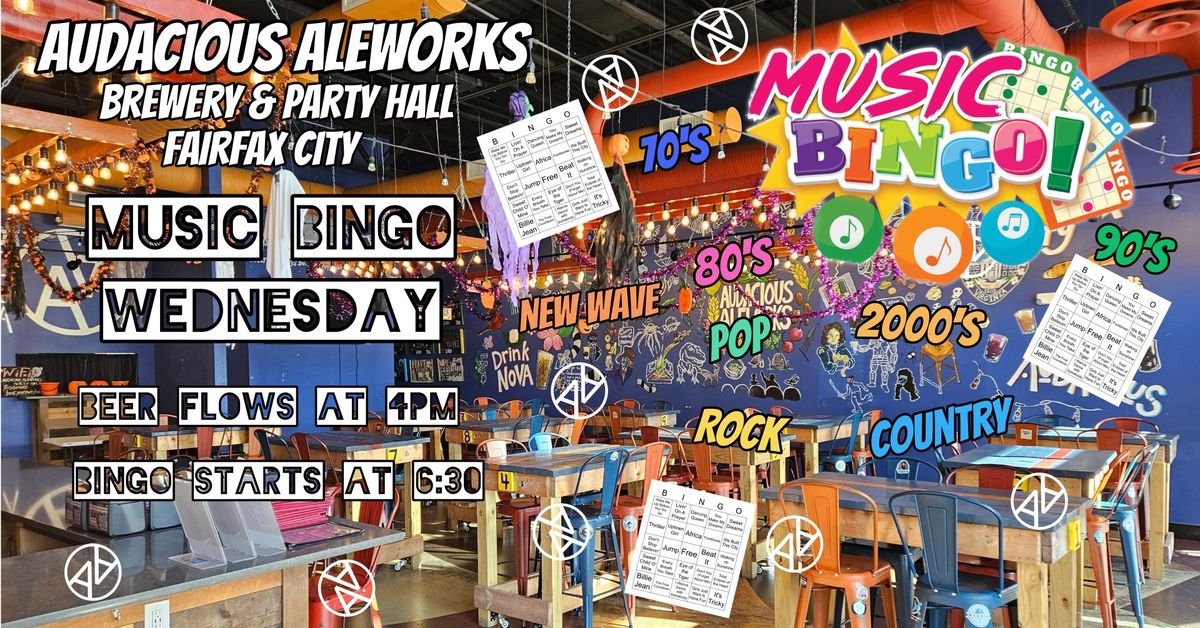 Music Bingo: Party Music from all Decades!