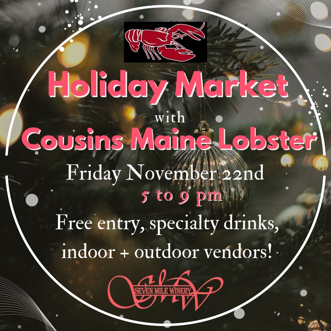 Holiday Market with Cousins Maine Lobster