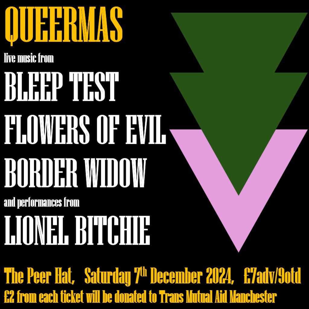 Bleep Test, Flowers of Evil, Border Widow, Lionel Bitchie