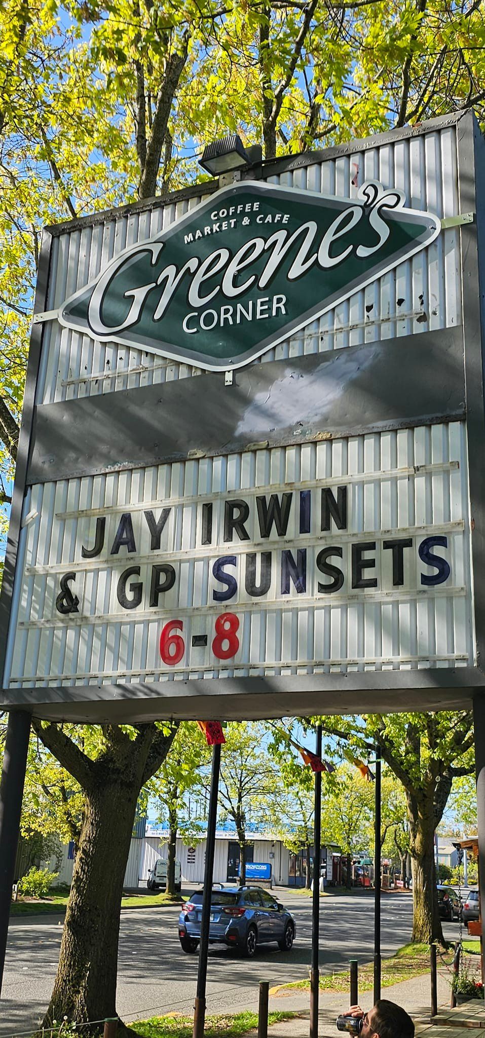 Greenes. Jay Irwin & The G.P. Sunsets.